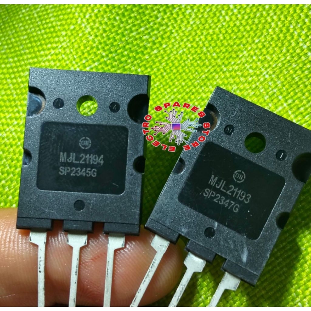 MJL21193 MJL21194 ASLI ORIGINAL (1SET) ups MJL 21193 21194 ORI MJL21193 - MJL21194 AUDIO ups stabili