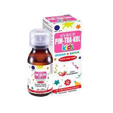 Pimtrakol Kids Demam & Batuk Straw Sirup 60ml (per Botol)