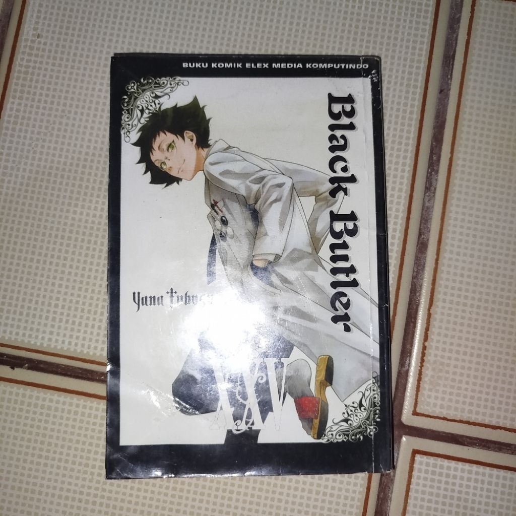 Komik Black Butler vol 25 kolpri sampul minus