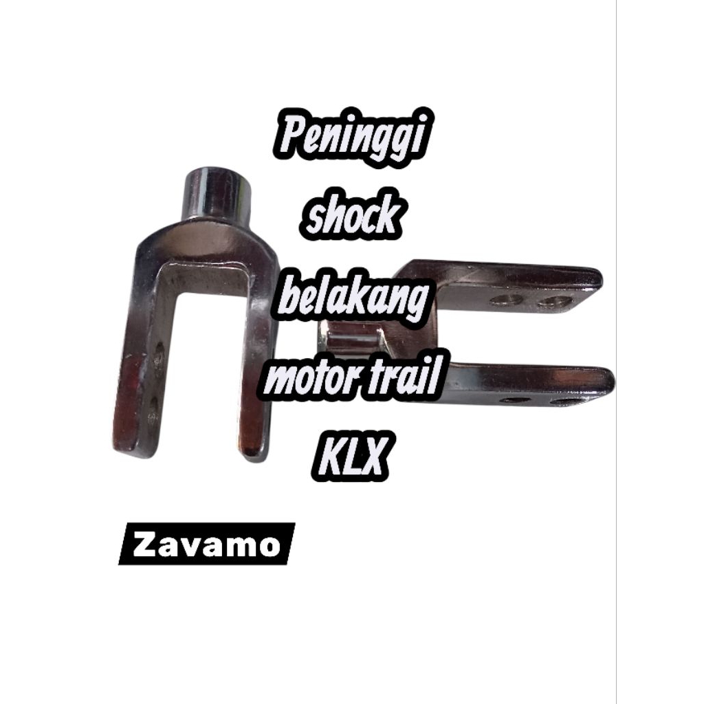 PENINGGI SHOCK BELAKANG MOTOR TRAIL KLX