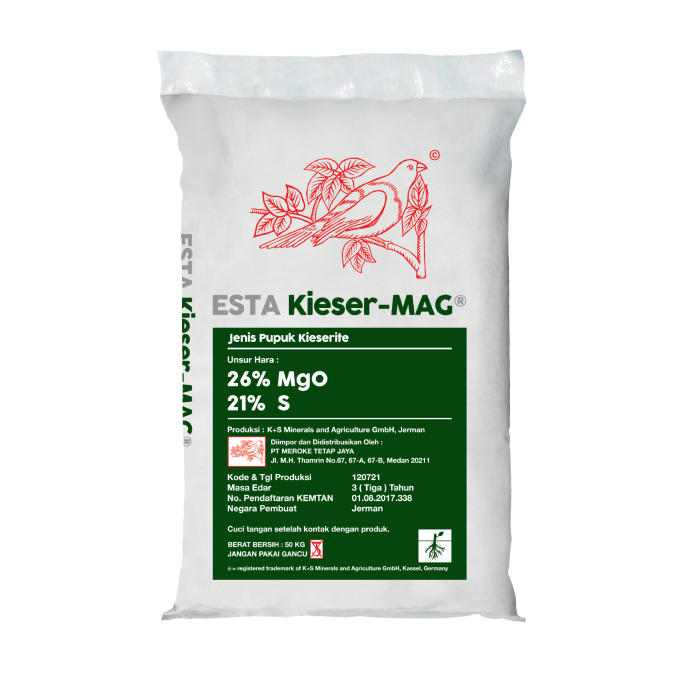 PUPUK MEROKE KIESERITE ESTA Kieser-MAG - Repack 1Kg