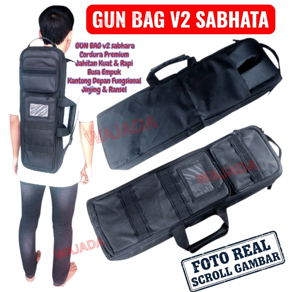 TERMURAH TAS SENJATA V2 TEBAL TAS SENJATA SABHARA MULTIFUNGSI Tas Sabhara Panjang 60  cm