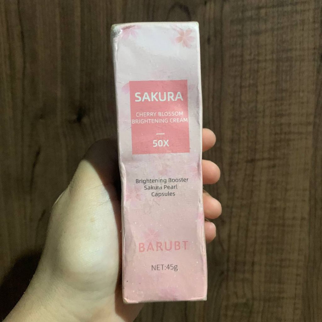 (NEW) BARUBT SAKURA BRIGHTENING CREAM