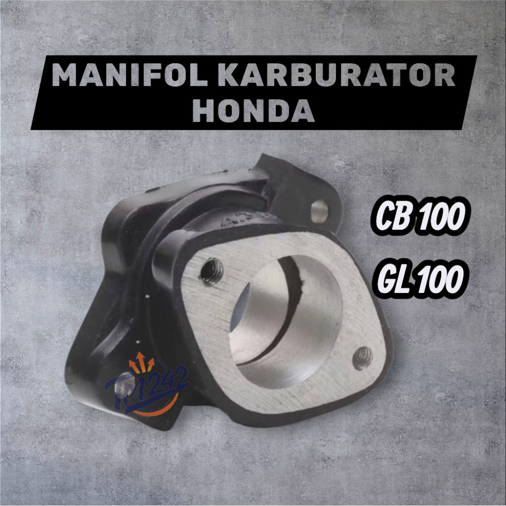 MANIFOL KARBURATOR HONDA GL100 CB100