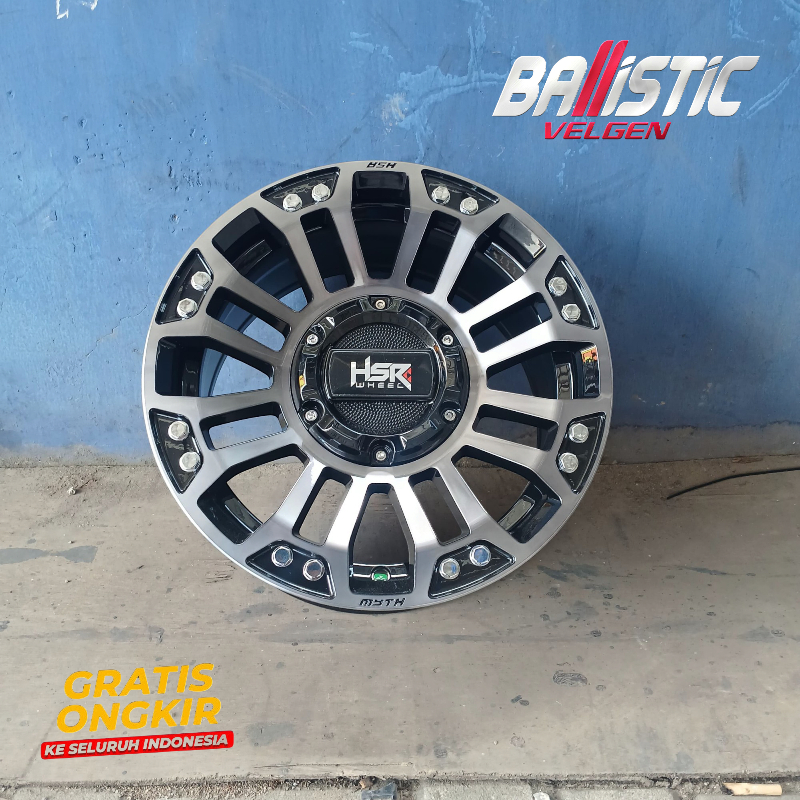VELG MOBIL MYTH05 HSR R14X7 H4X114,3 5X114,3 ET20 UNTUK KIJANG SUPER, LSX, LGX, AVANZA, L300, APV