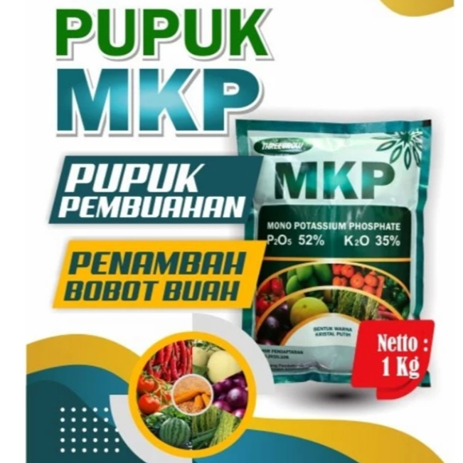 Pupuk MKP Original | Mkp 1 Kg Pupuk Buah Andagrow