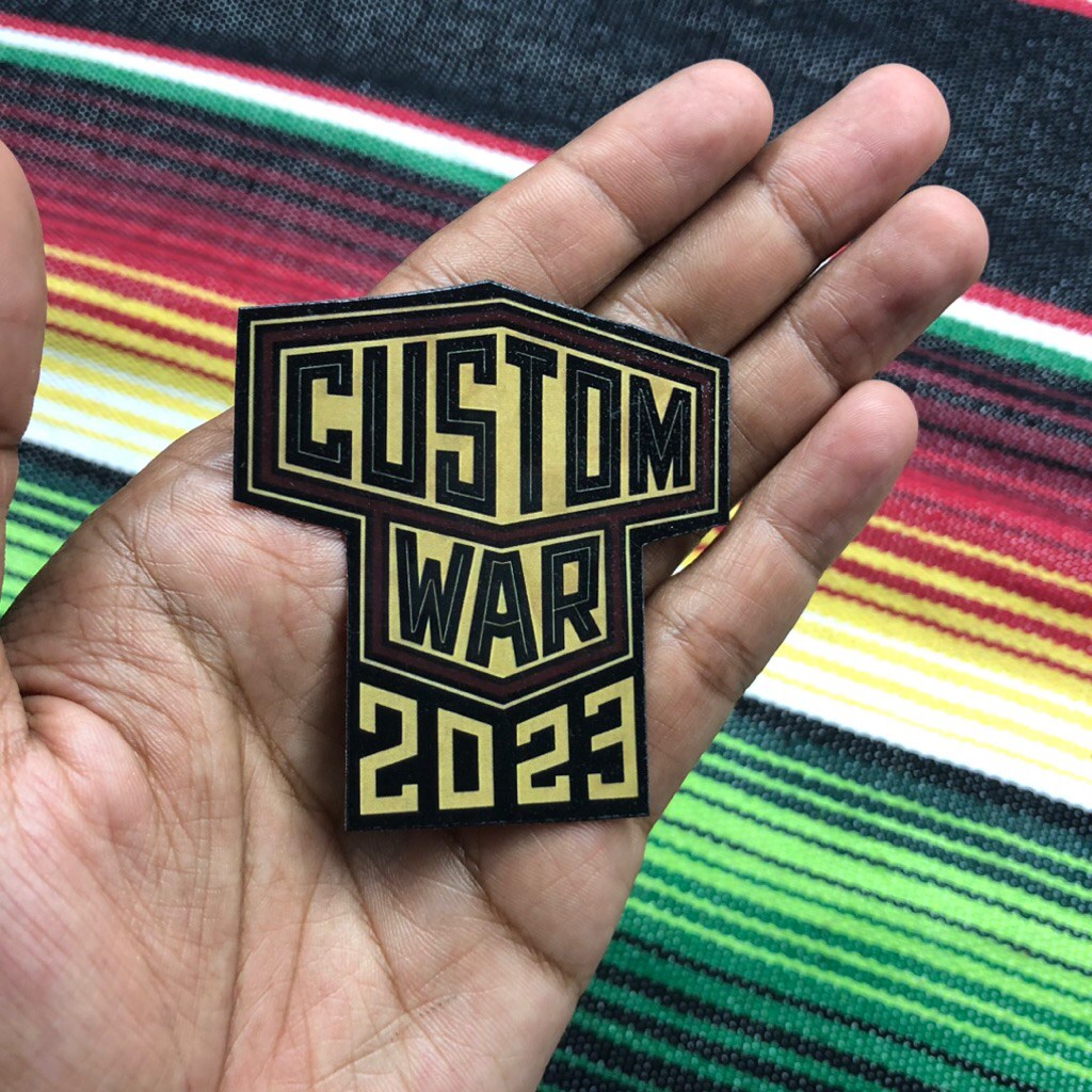 Sticker Custom War 2023
