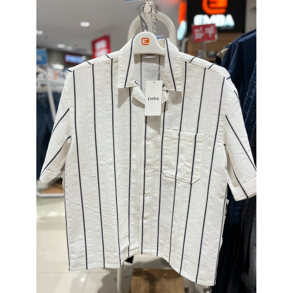 EMBA DENIM ~ KEMEJA CASUAL PRIA