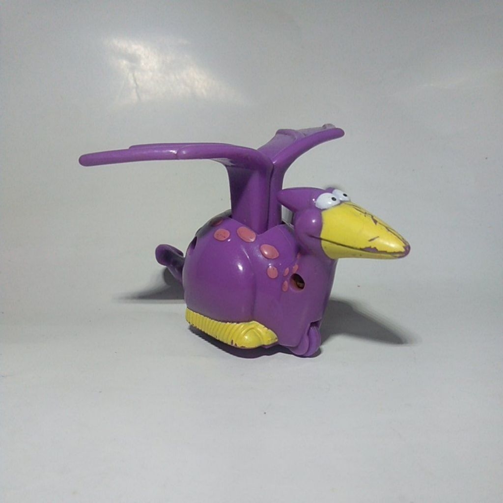 Mainan HokBen Figure Go Go Dinos (Dino Ungu)