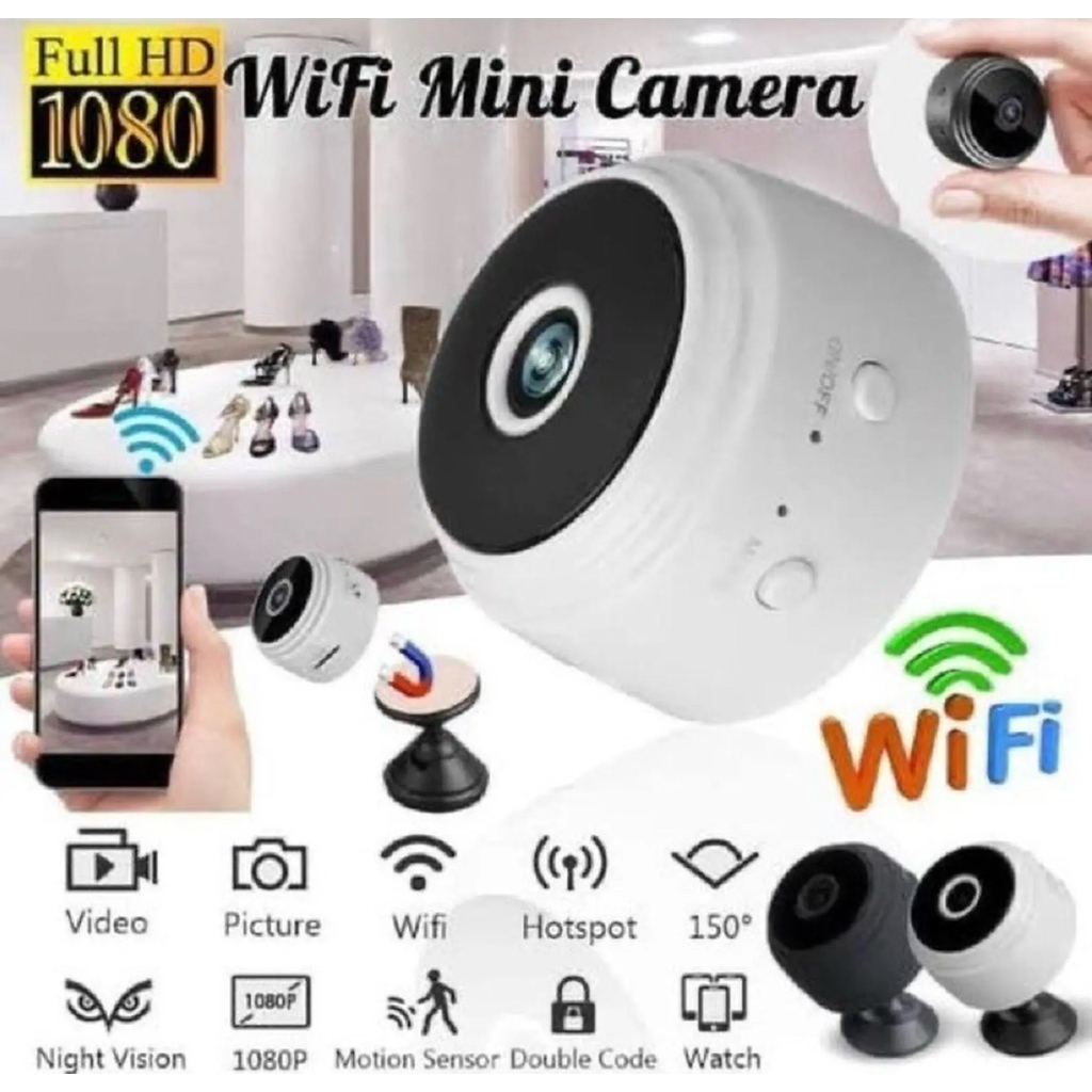IP CAM A9 - ip camera A9 cctv wireless mini a9 - ip cam mini wireless - kamera pengintai mini