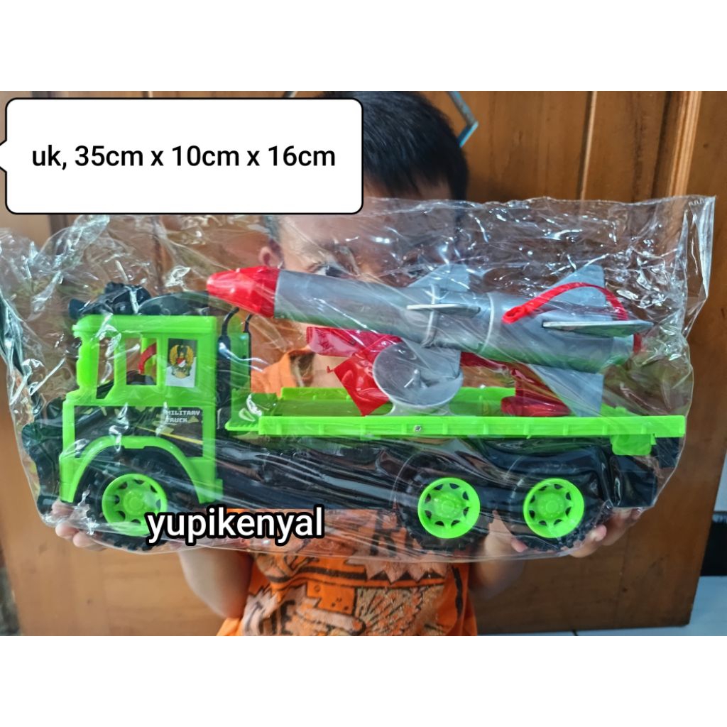 Mainan Truck Tentara Rudal Militer