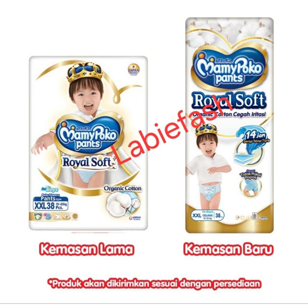 Mamypoko Royal Pants xxl38 Boy Girl / Mamypoko Royal Soft xxl38 Girl Boy / Mamypoko xxl38 Boy Mamypo