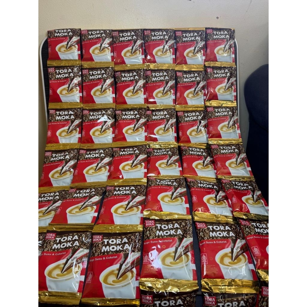 TORABIKA TORA MOKA 1 RENCENG ( 10 SACHET ) KOPI SUSU & COKLAT