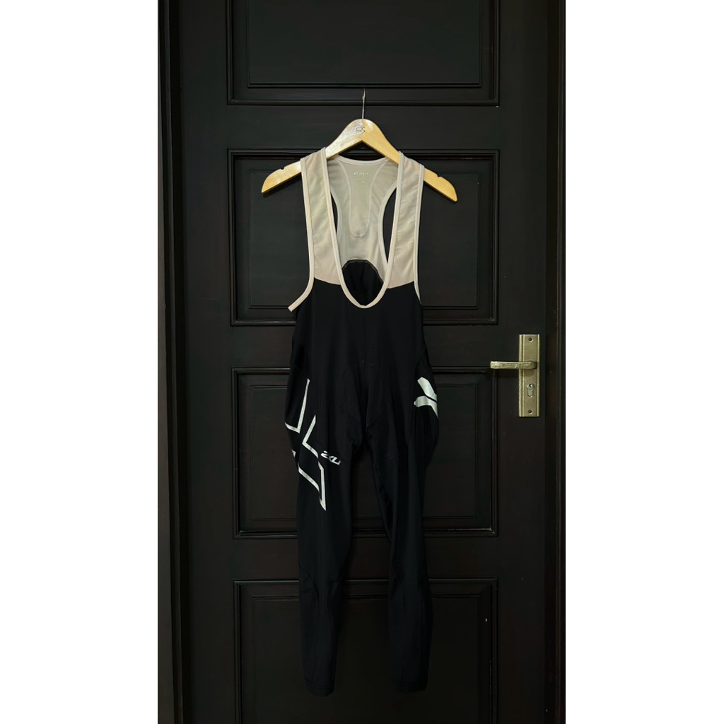 PRELOVED BIB SEPEDA 2XU HITAM MADE IN ITALY