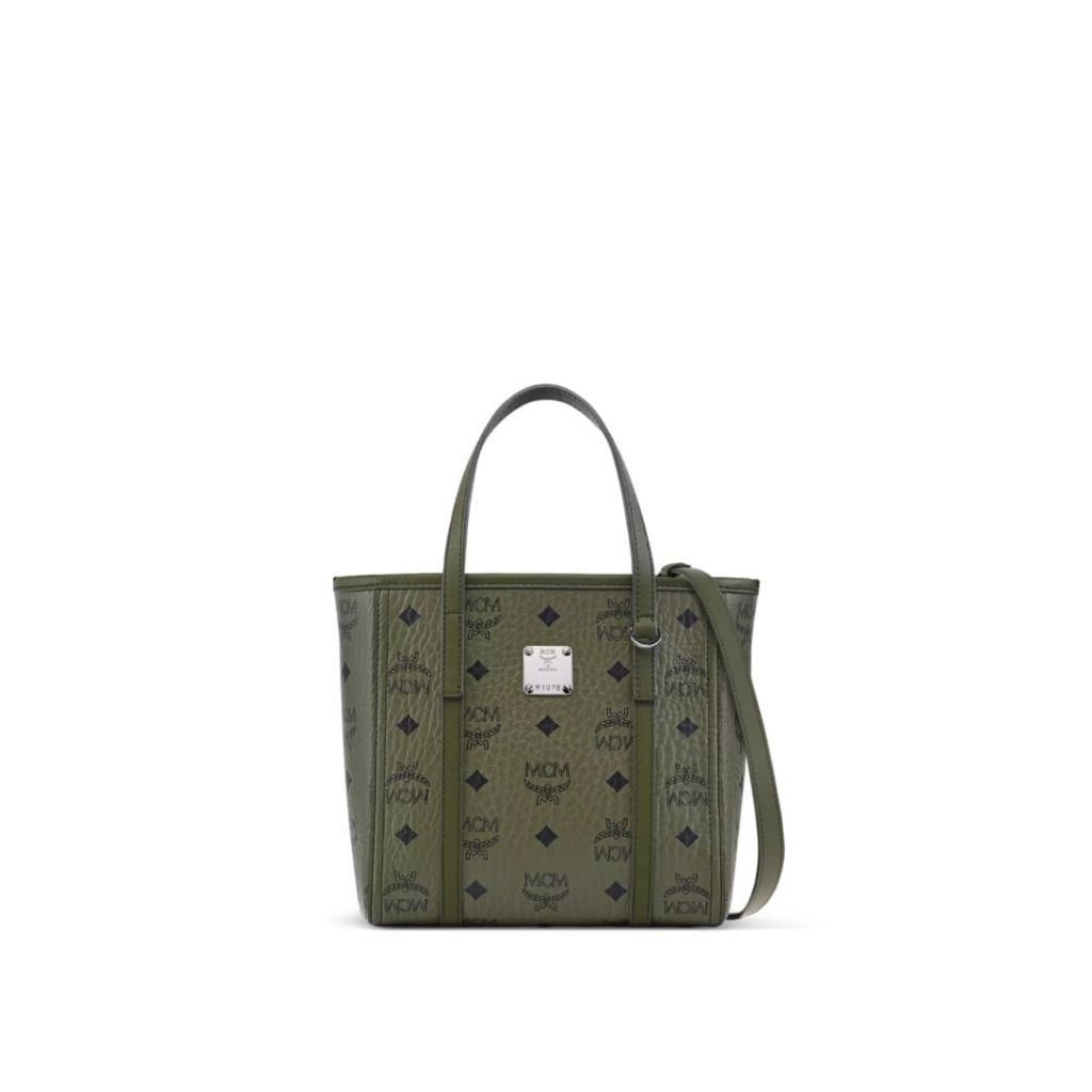 MCM Toni visetos mini tote bag
Khaki Moss
