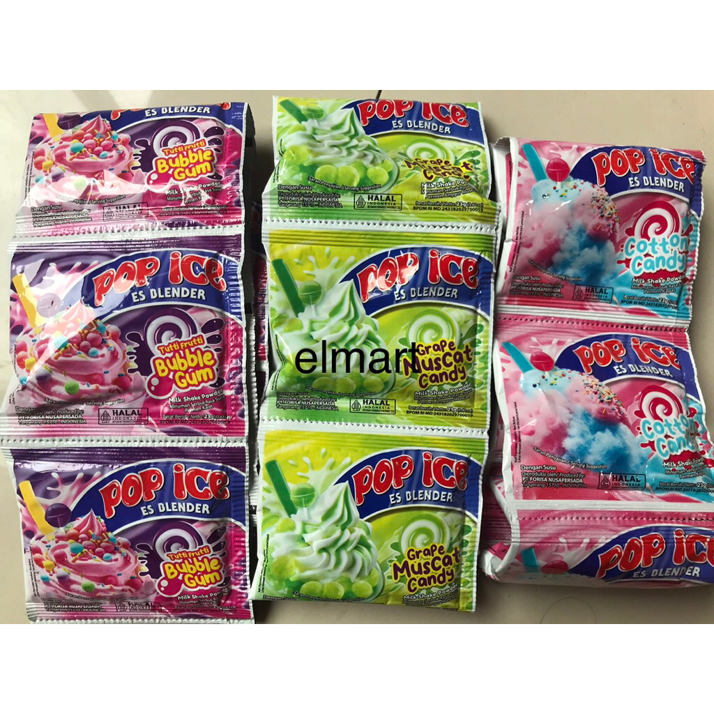 Pop ice Varian terbaru
