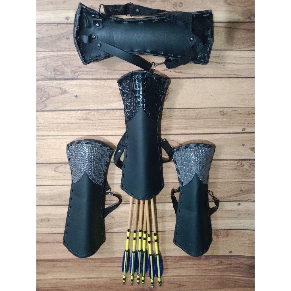 Quiver Punggung Anak 3 in1 | Tas Latihan Memanah | Quiver Punggung Kids | Olahraga Panahan