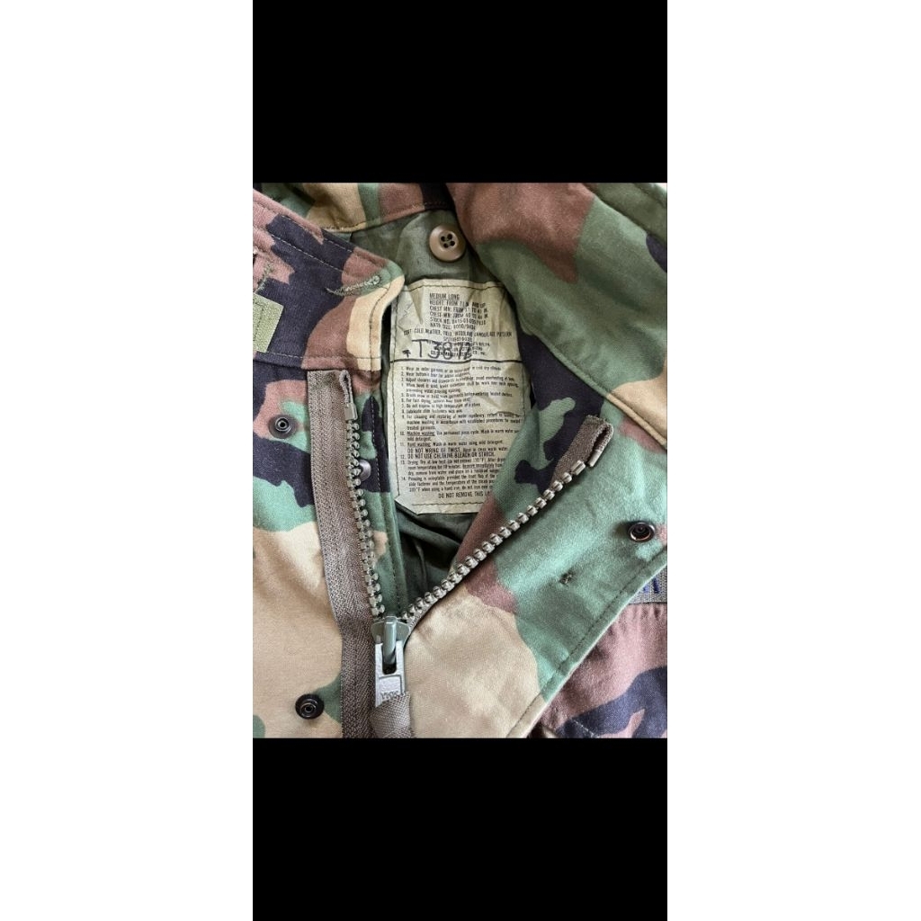 US Air force Woodland m65 Field Jacket