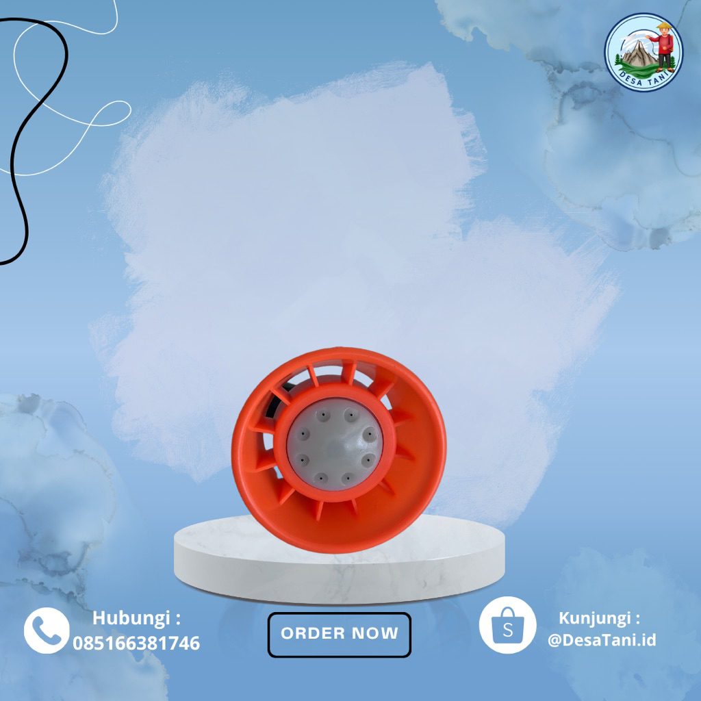 nozzle sprayer elektrik lubang 8 matahari