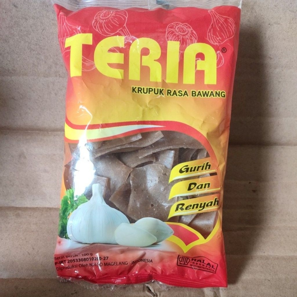 Kerupuk Bawang Teria Khas Magelang