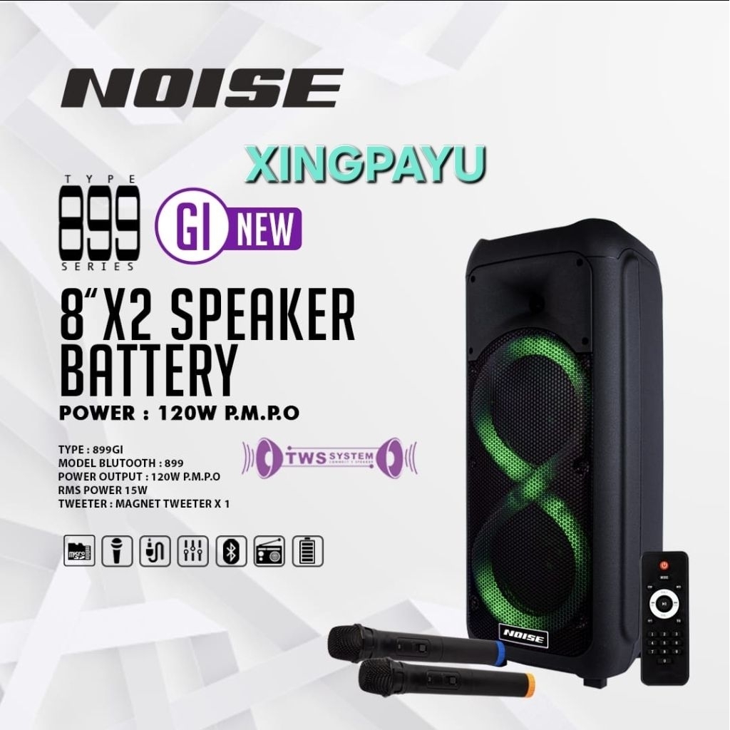 Speaker Noise 899 G 8X2