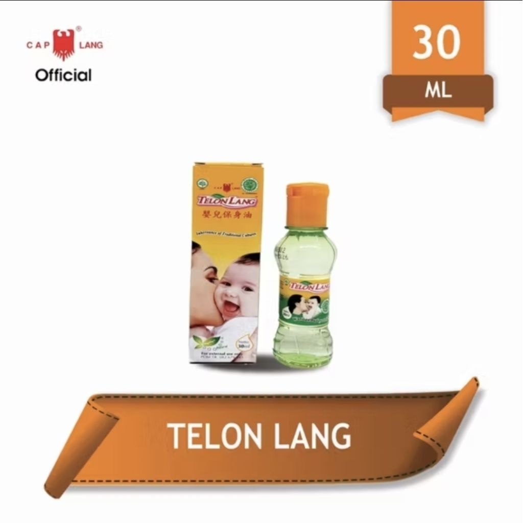 minyak telon lang 30ml, minyak telon cap lang 30ml