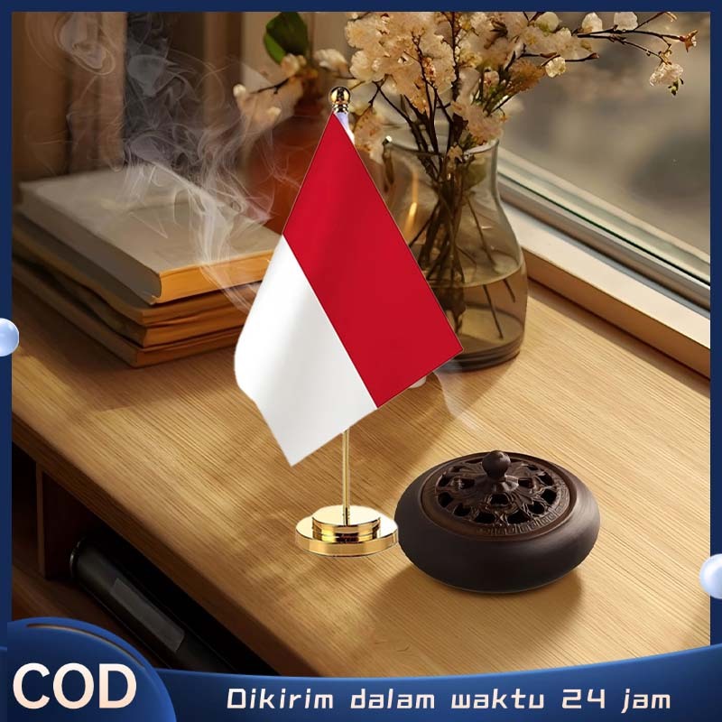Bendera Merah Putih Kecil Tiang Bendera Meja Bendera Meja Kantor Bendera Meja Indonesia