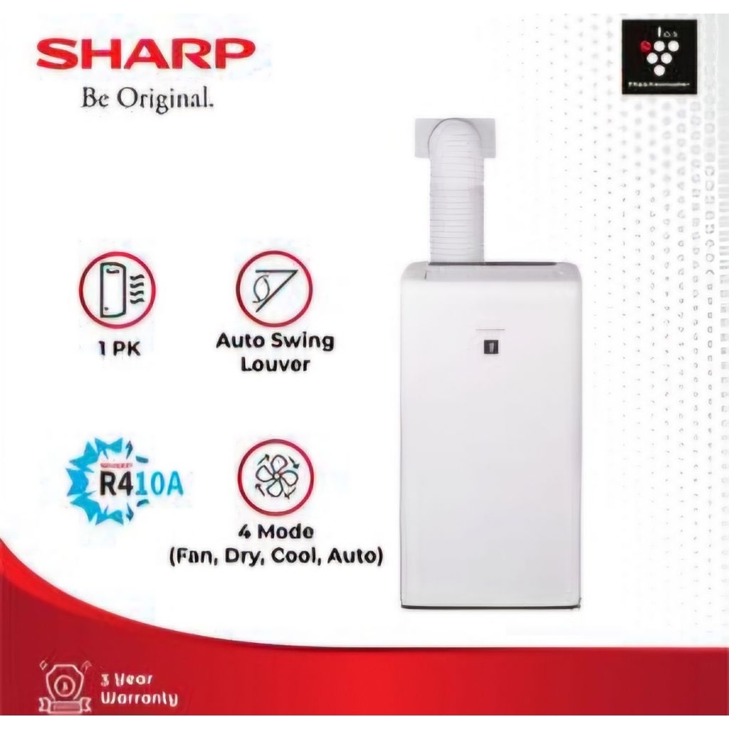 AC Portable 1 PK SHARP CV-P10ZCY