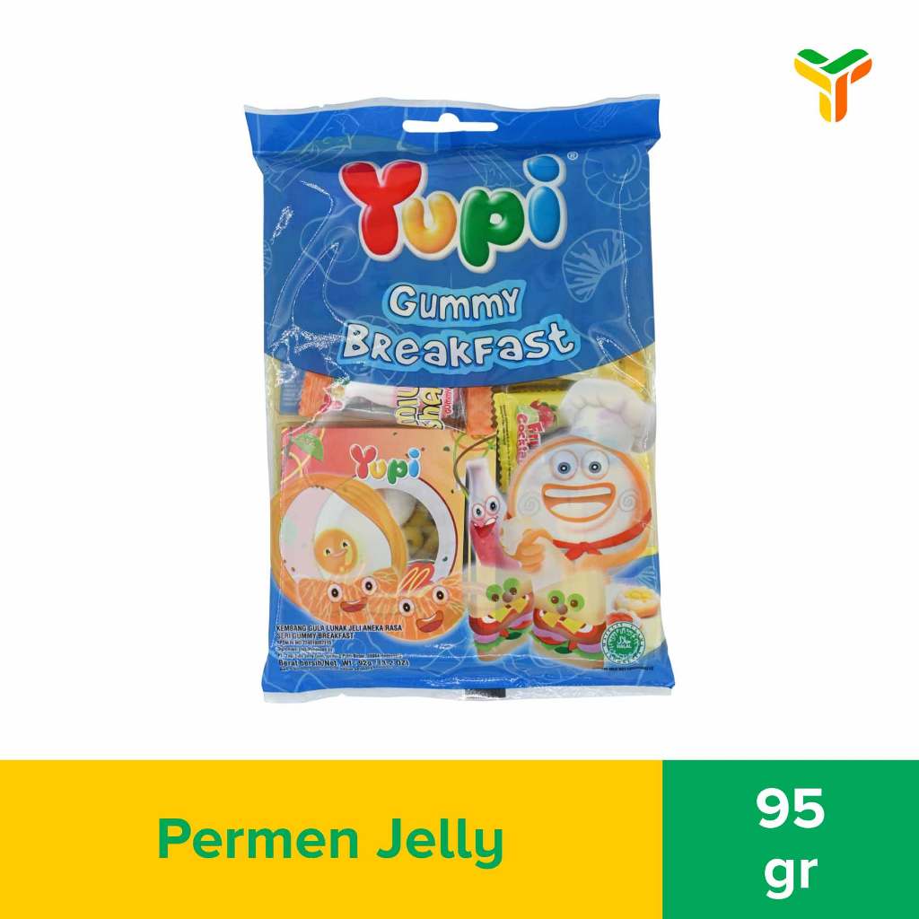 Yupi Gummy Breakfast 95 Gram