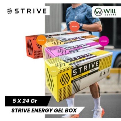 Strive Energy Gel 5 pcs 1 box strive gel / suplemen olahraga