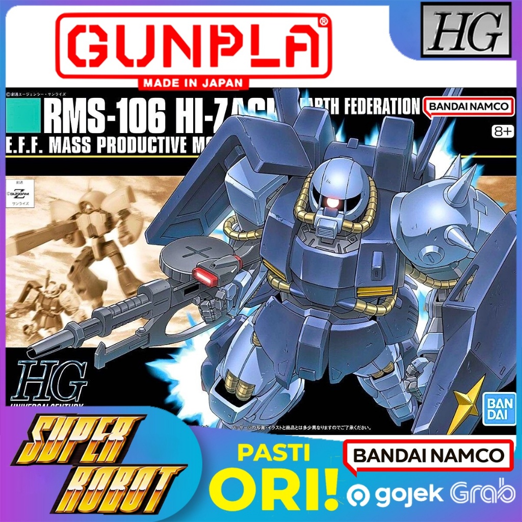 BANDAI HG RMS-106 Hi-Zack (EARTH FEDERATION) - HGUC