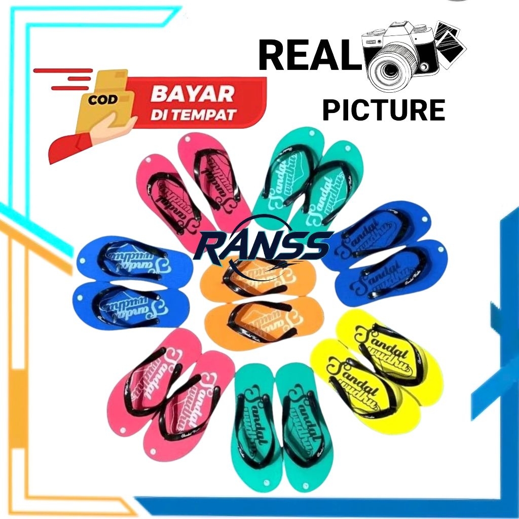 Ssh Sandal wudhu muslim sandal toilet sandal masjid sandal mushola sandal anti slip di permukaan bas