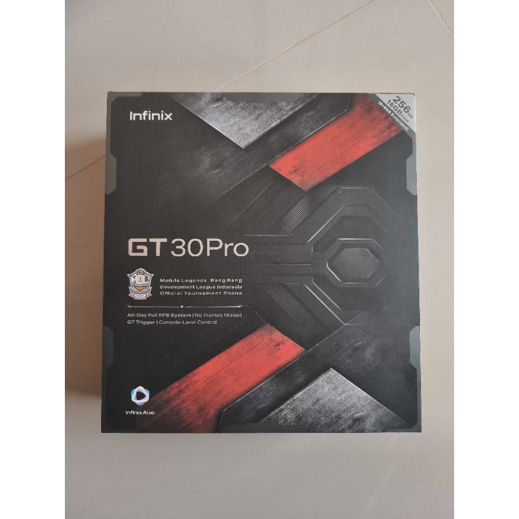 Infinix GT 30 Pro Gift Box Second Fullset