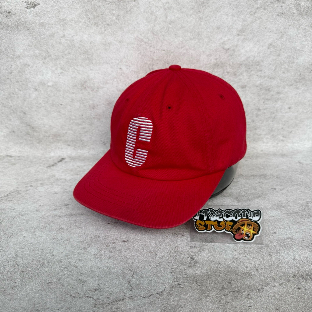 Topi Critic x Yupoong Merah Dewasa Second