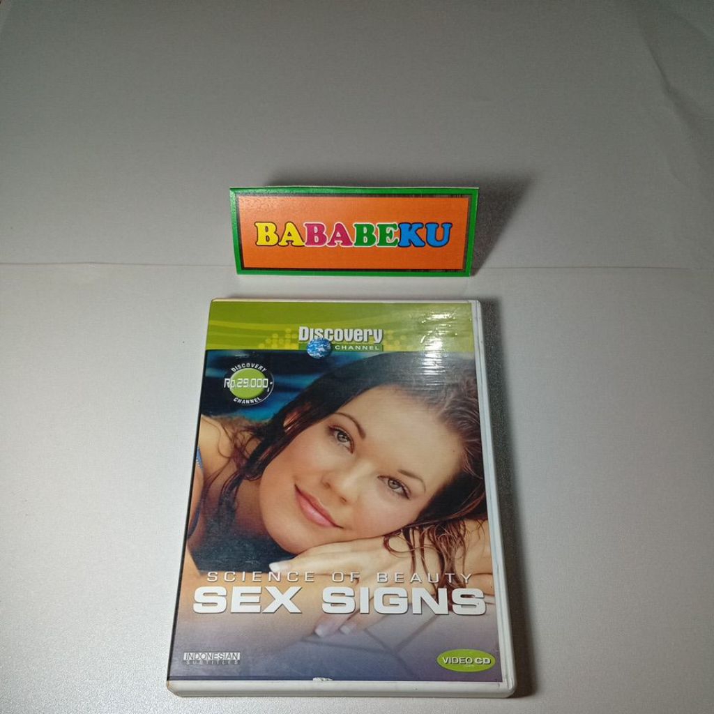 VCD ORIGINAL DISCOVERY CHANNEL SCIENCE OF BEAUTY SEX SIGNS