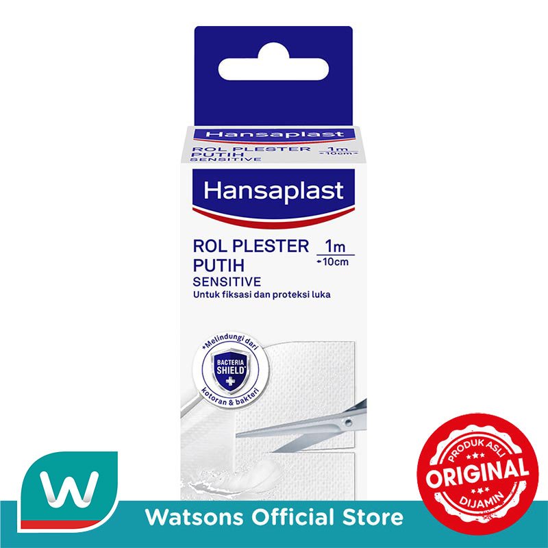 Hansaplast Rol Plester Putih 1m x 10cm