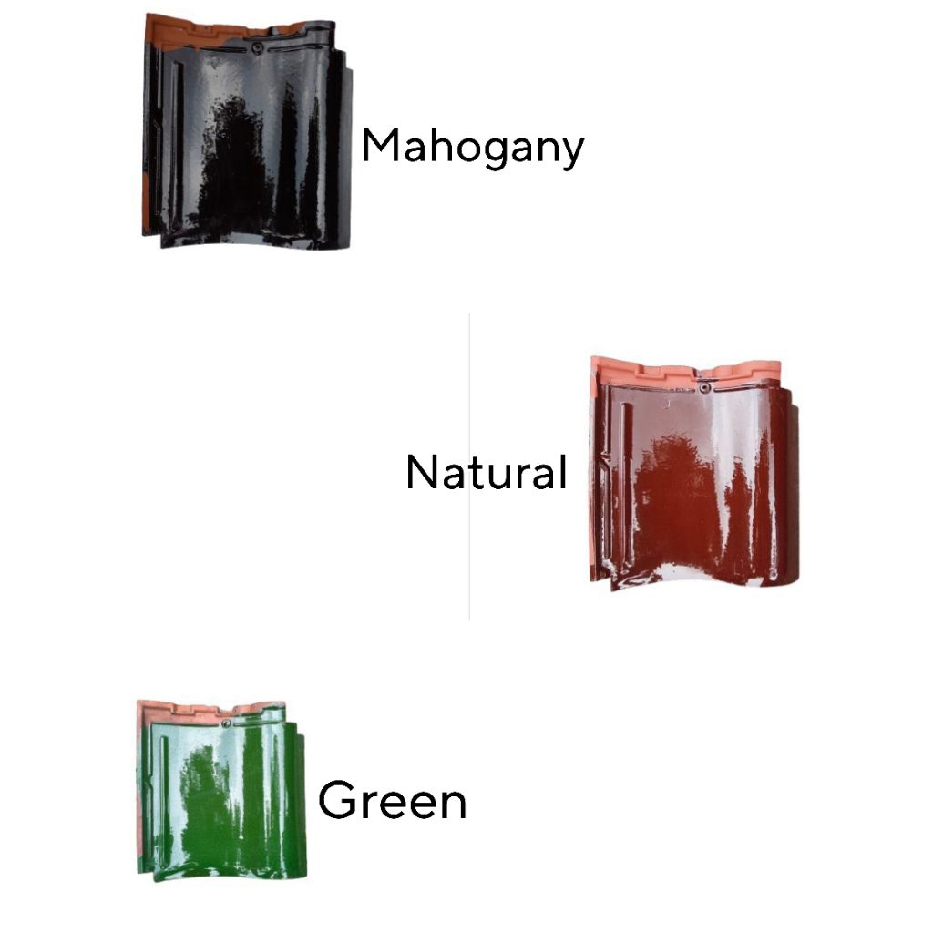 genteng keramik glossy M-class