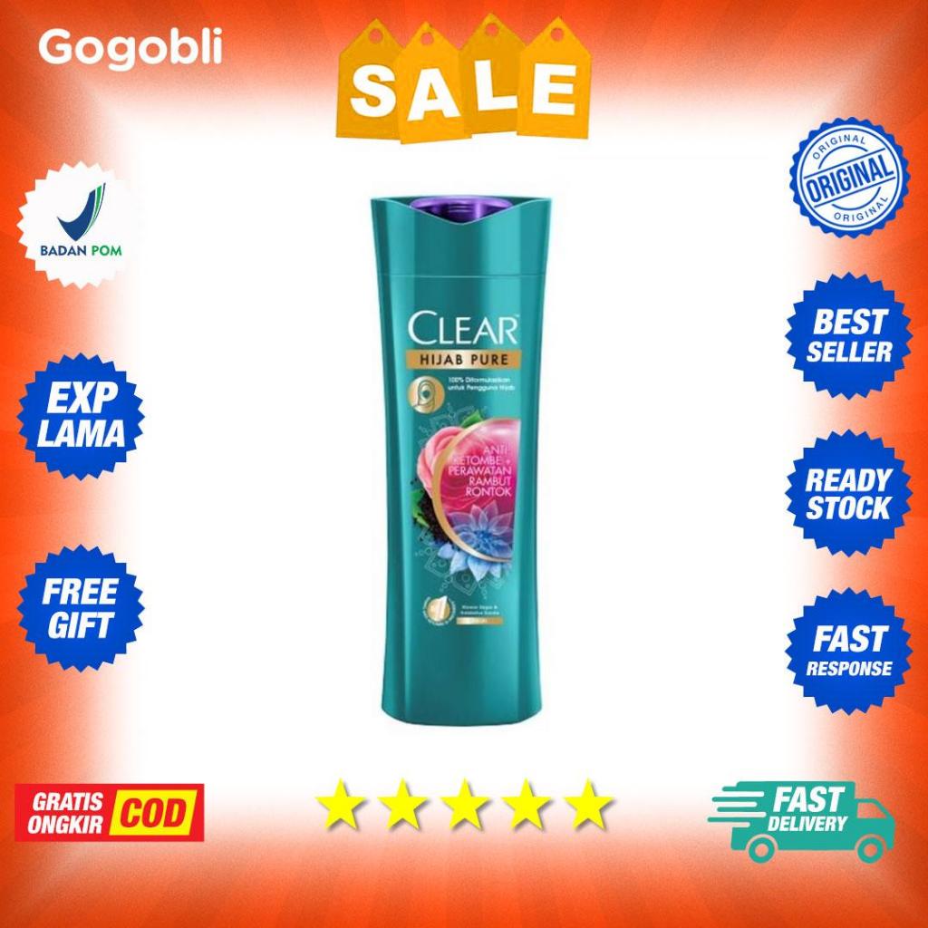 Clear Hijab Pure Anti-Dandruff Shampoo Hairfall Treatment 300ml