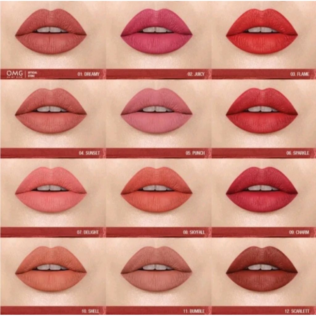 OMG oh my glam lipcream matte/OMG LIPCREAM
