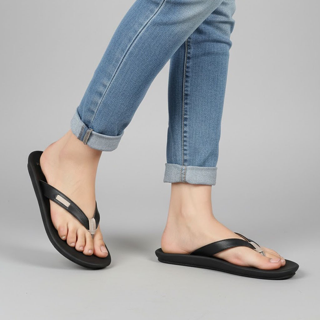 Sandal Sendal Jepit Kulit Asli Pria Cowok Ori Murah Terbaru - BIAN