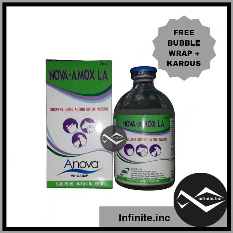 Nova Amox La 100 ml - like betamox like longamox like amoxykep