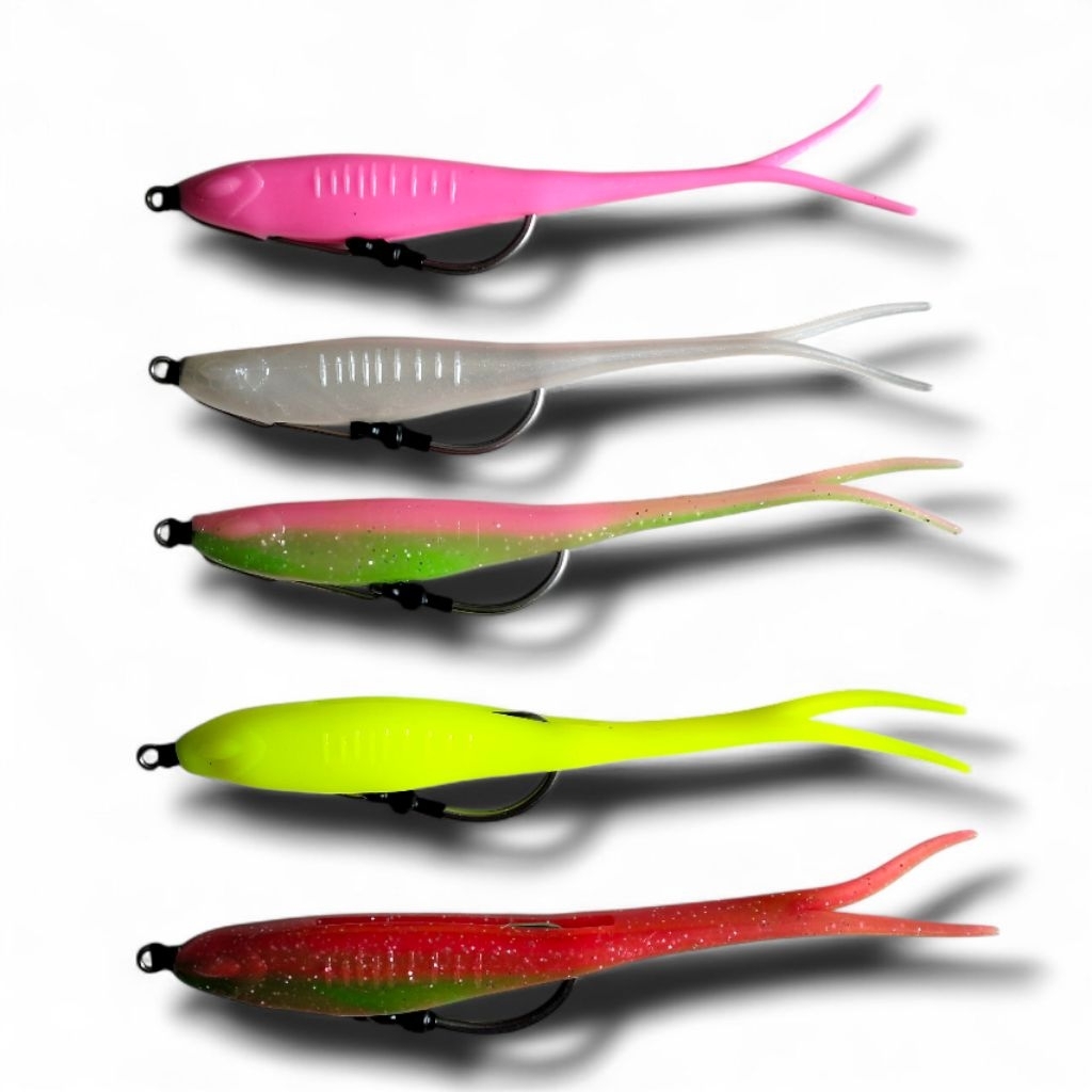 SILENCER 18CM PAKAI HOOK CUSTOM| UMPAN CASTING IKAN TOMAN