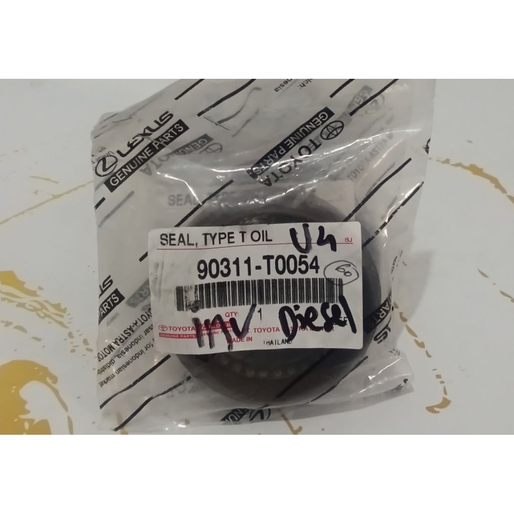 Seal Kruk As Depan 90311-T0054 Innova Fortuner Hilux Hiace Diesel - Toyota Genuine Parts