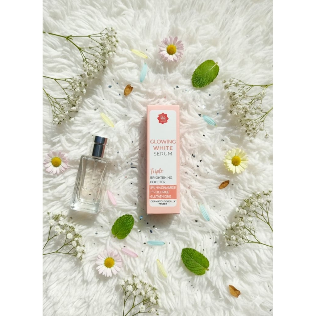 VIVA GLOWING WHITE SERUM | Serum Triple Brightening Booster - Wajah Putih Kinclong & Glowing Natural