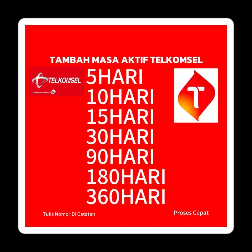 Tambah Masa Aktif Telkomsel