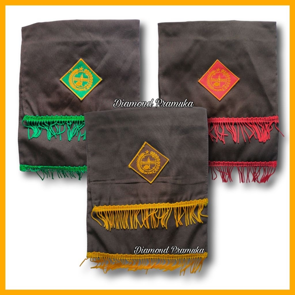 Tas sandang pramuka tas selempang pramuka siaga penggalang penegak rumbai