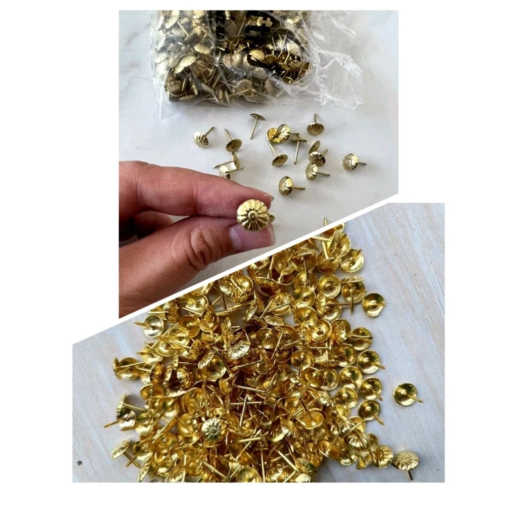 paku payung sofa emas // paku hias sofa emas