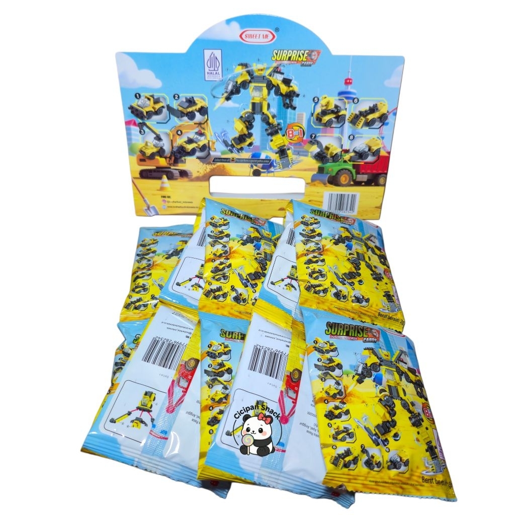 SWEET ME SURPRISE CANDY VEHICLE MECHA PAK ISI 30