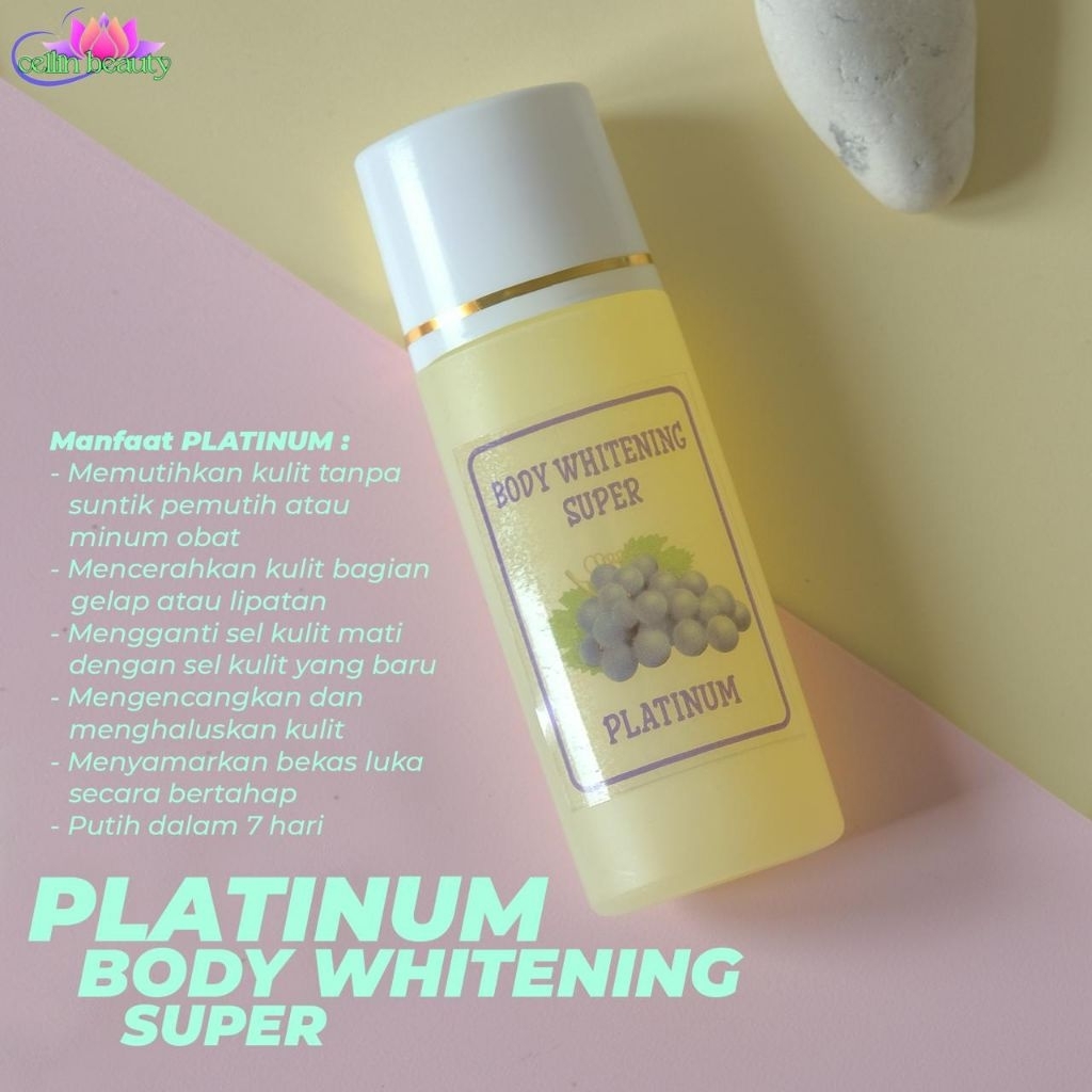 ORIGINAL HB ANGGUR SUPER PLATINUM PEMUTIH BADAN / HANDBODY LOTION DOSTING EXTRA WHITENING