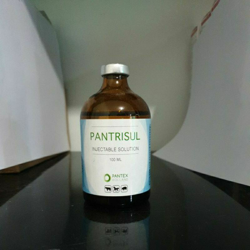 PANTRISUL 100 ML PANTEX HOLLAND - Obat Antibiotik Hewan Diare Batuk Pilek
